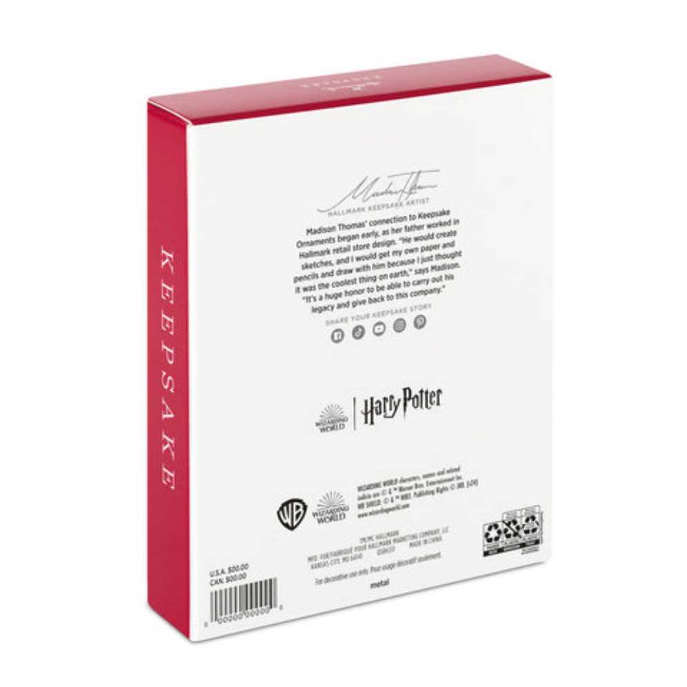 Harry Potter:  Hogwarts House Crest Set - Wizarding World Of Harry Potter (Harry Potter) ornament collectible [Barcode 661127014327] - Main Image 4