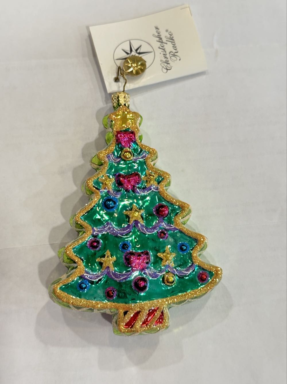 sweet Tree Cookie - 02-0555-0 (Radko) ornament collectible [Barcode 645001220004] - Main Image 2