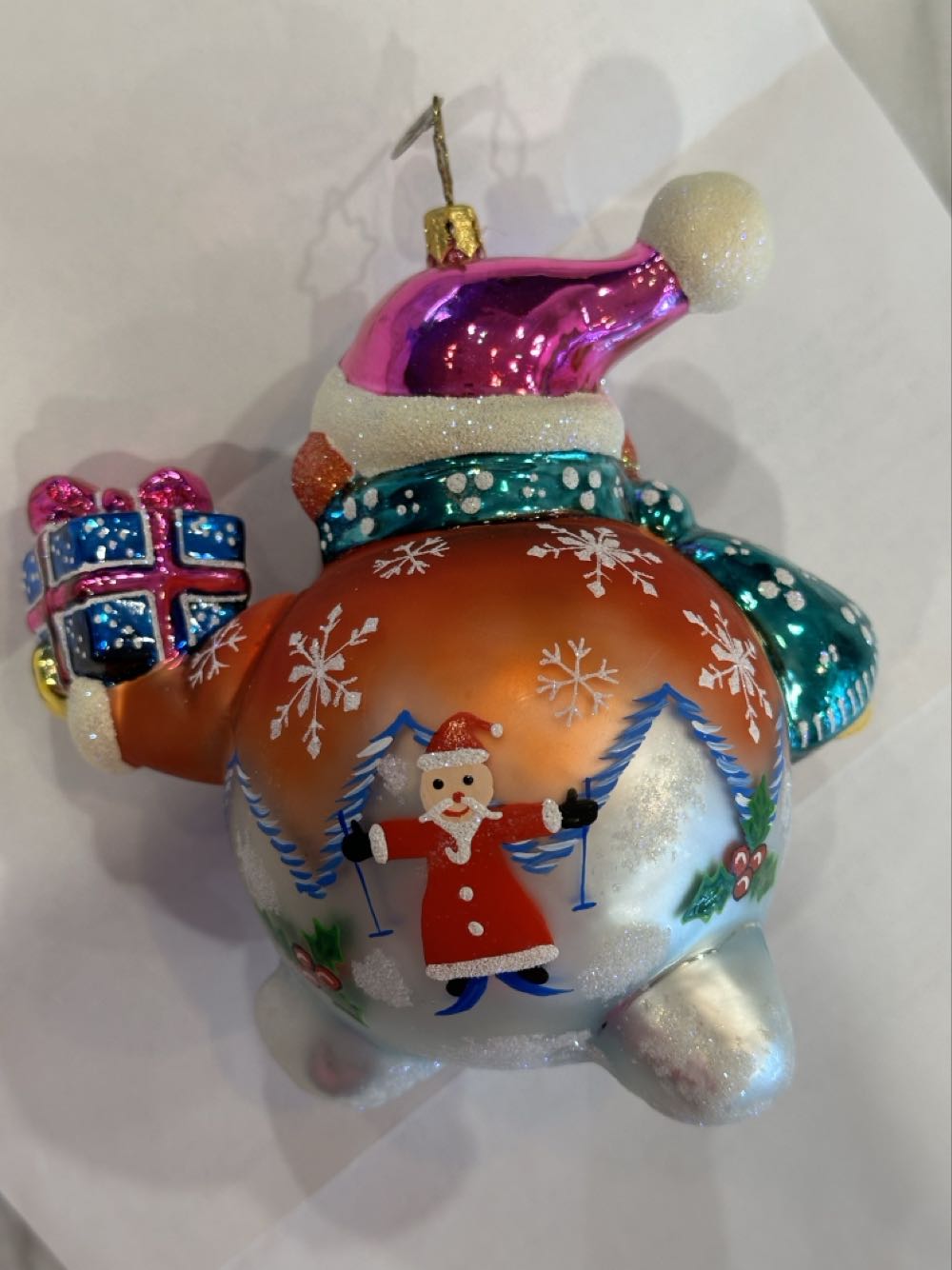 Havin A Ball - Snowman - 1012613 (Radko) ornament collectible - Main Image 2
