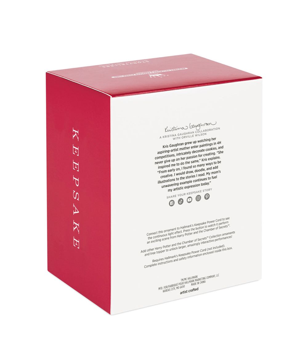 Ron Weasley and Hermione Granger—Harry Potter and The Chamber Of Secrets Collection - The Wizarding World Of Harry Potter (Movie) ornament collectible [Barcode 661127021189] - Main Image 4