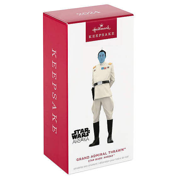 Star Wars Ahsoka - Grand Admiral Thrawn - Star Wars: Ahsoka (Television) ornament collectible [Barcode 661127024272] - Main Image 3