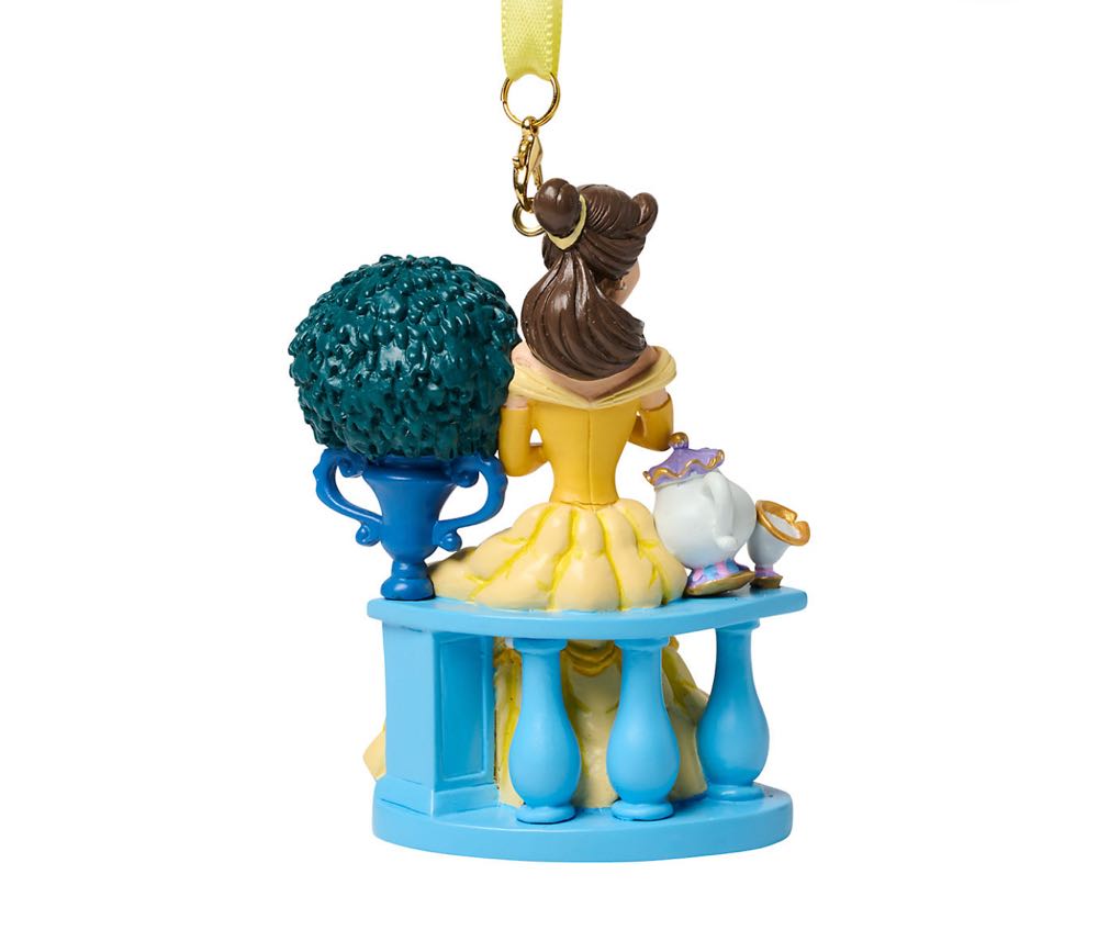 Belle With Mrs. Potts And Chip Sketchbook - Sketchbook Animated Heroines in a Seated Position (Beauty and the Beast) ornament collectible [Barcode 437103078122] - Main Image 3