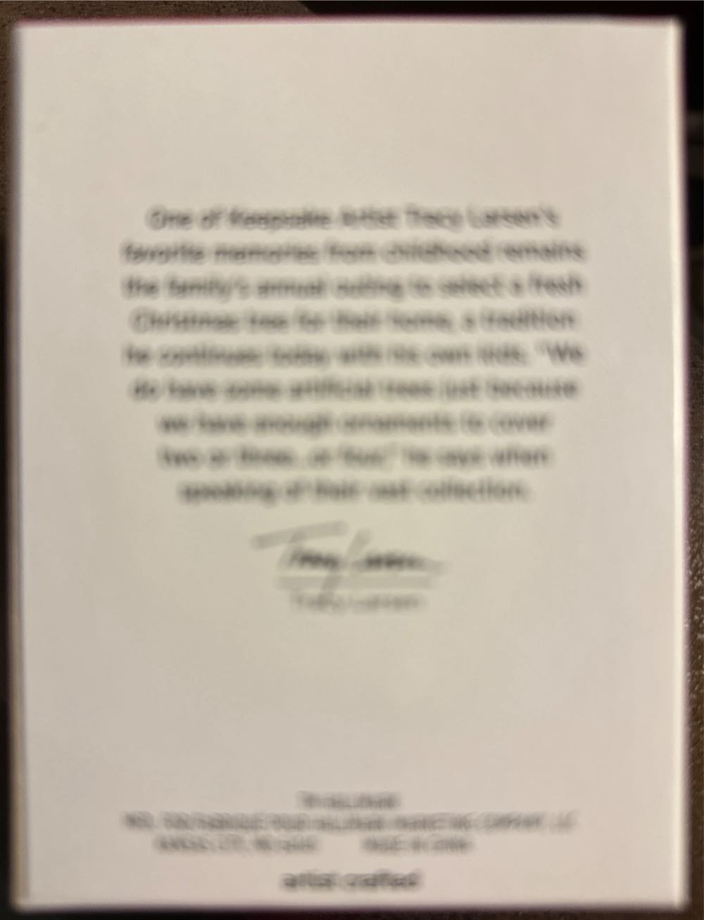 A Christmas Story 40th Anniversary  ornament collectible [Barcode 6104295780556] - Main Image 2