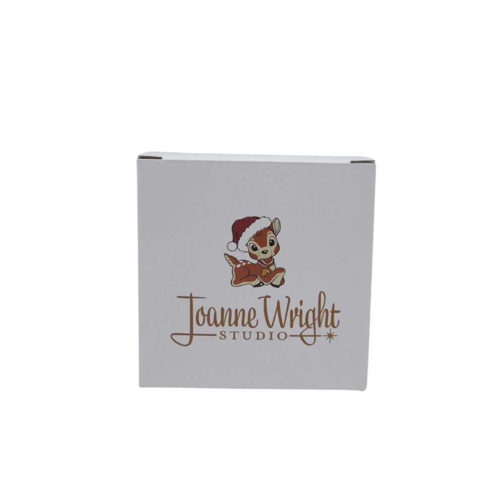 Retro Reindeer with Hat - Joanne Wright - Retro Reindeer (Retro) ornament collectible - Main Image 3