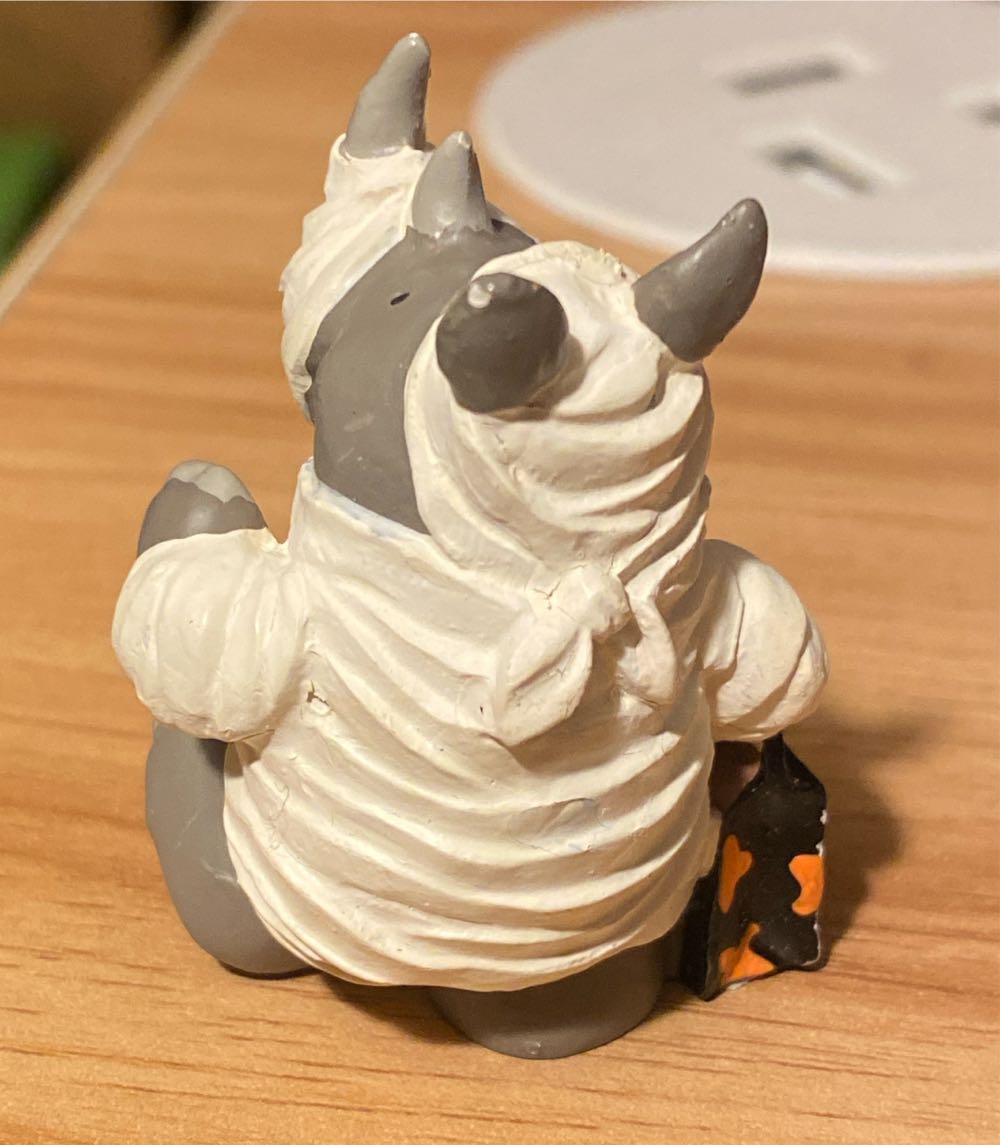 Merry Miniature Rhino Mummy 375QFM8149 - Merry Miniatures (Halloween, Mummy, Rhinoceros, Trick Or Treat) ornament collectible - Main Image 2