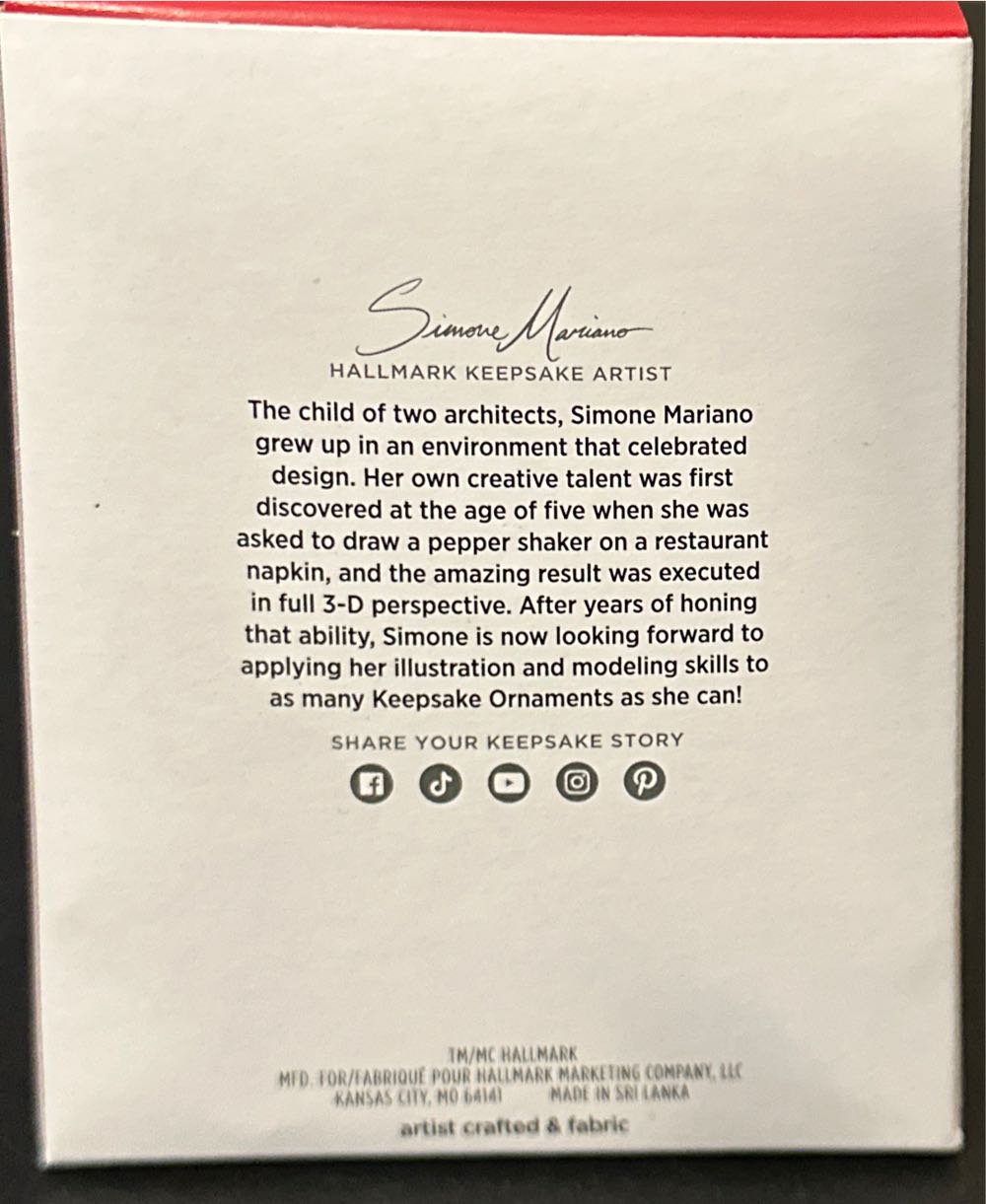 Beautiful Ballerina - Ballerina (Barbie) ornament collectible [Barcode 661127024982] - Main Image 2