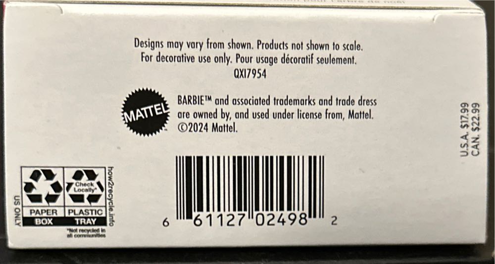 Beautiful Ballerina - Ballerina (Barbie) ornament collectible [Barcode 661127024982] - Main Image 3