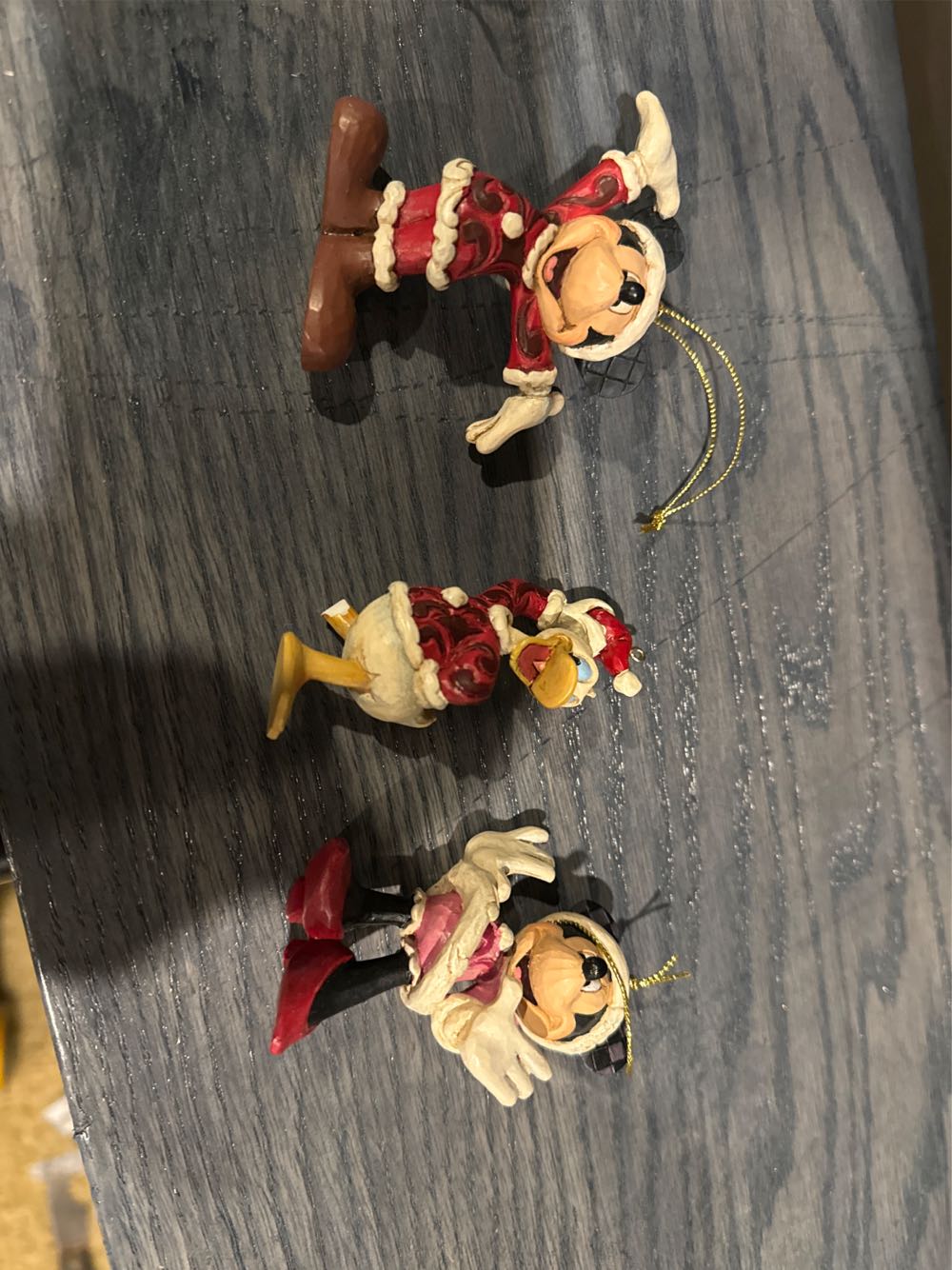 St. Mickey, Mrs. Clause, And Donald Ornament  ornament collectible - Main Image 2