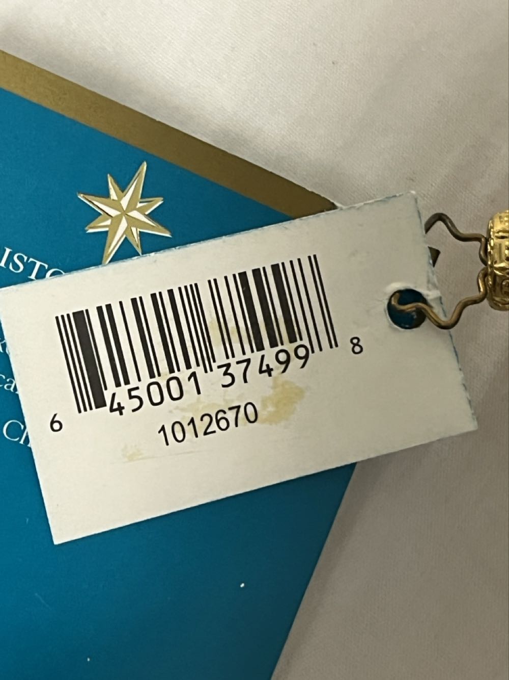 Three Penny Star  (Penguins And Presents) ornament collectible - Main Image 4