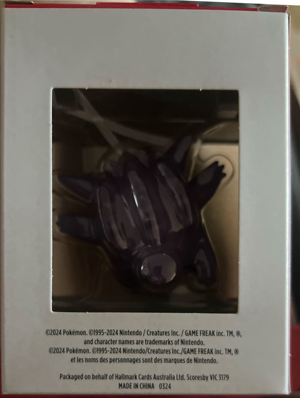 Gengar - Pokemon (Hallmark Red Box) ornament collectible [Barcode 9355693062189] - Main Image 2