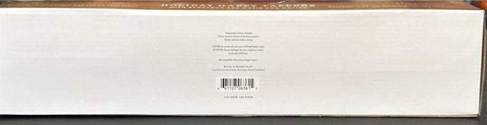 Holiday Happy Tappers With Synchronized Music And Motion - Happy Tappers (Christmas) ornament collectible [Barcode 661127063615] - Main Image 3