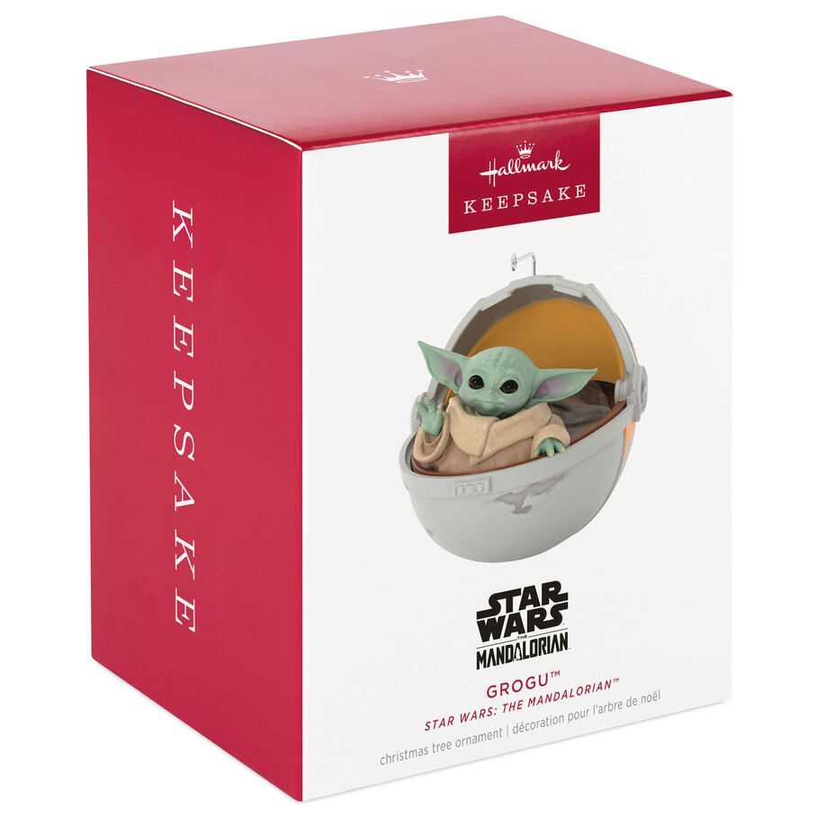 Grogu™ in Hovering Pram Ornament  (Star Wars: The Mandalorian) ornament collectible [Barcode 661127053463] - Main Image 2