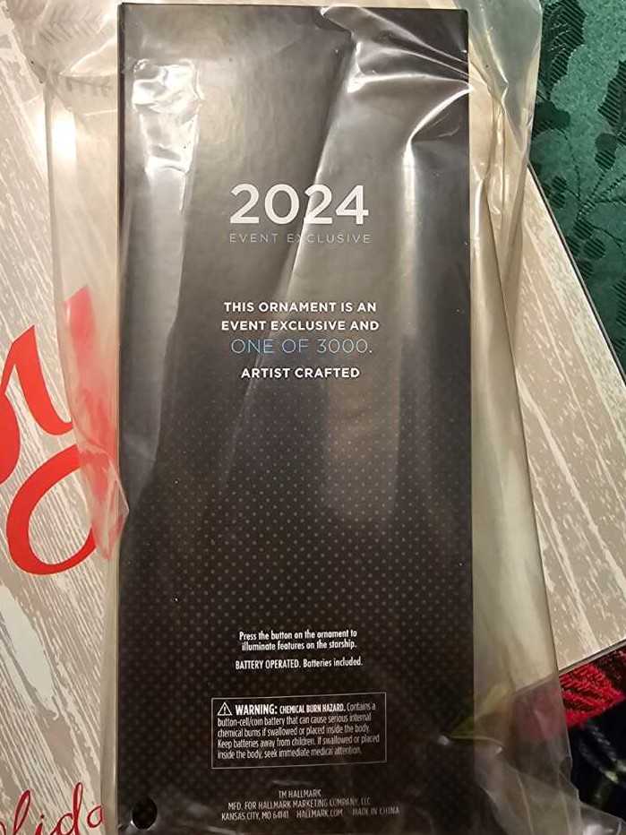 U.S.S. Enterprise NCC-1701-B (Nexus Damage) - Star Trek Generations (Star Trek) ornament collectible - Main Image 4