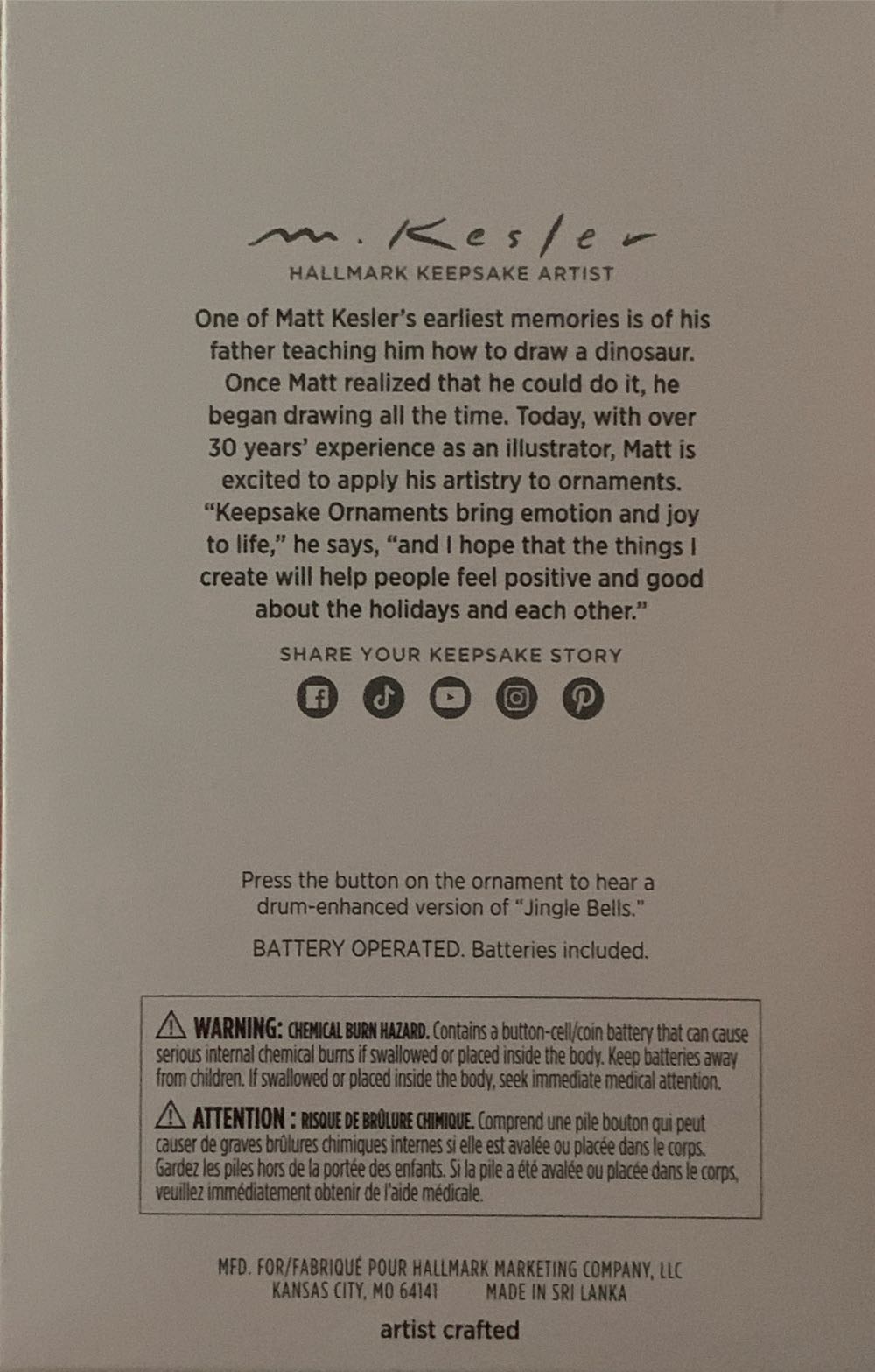 Little Drummer Bear - Magic Sound (Magic Sound) ornament collectible [Barcode 661127021080] - Main Image 2