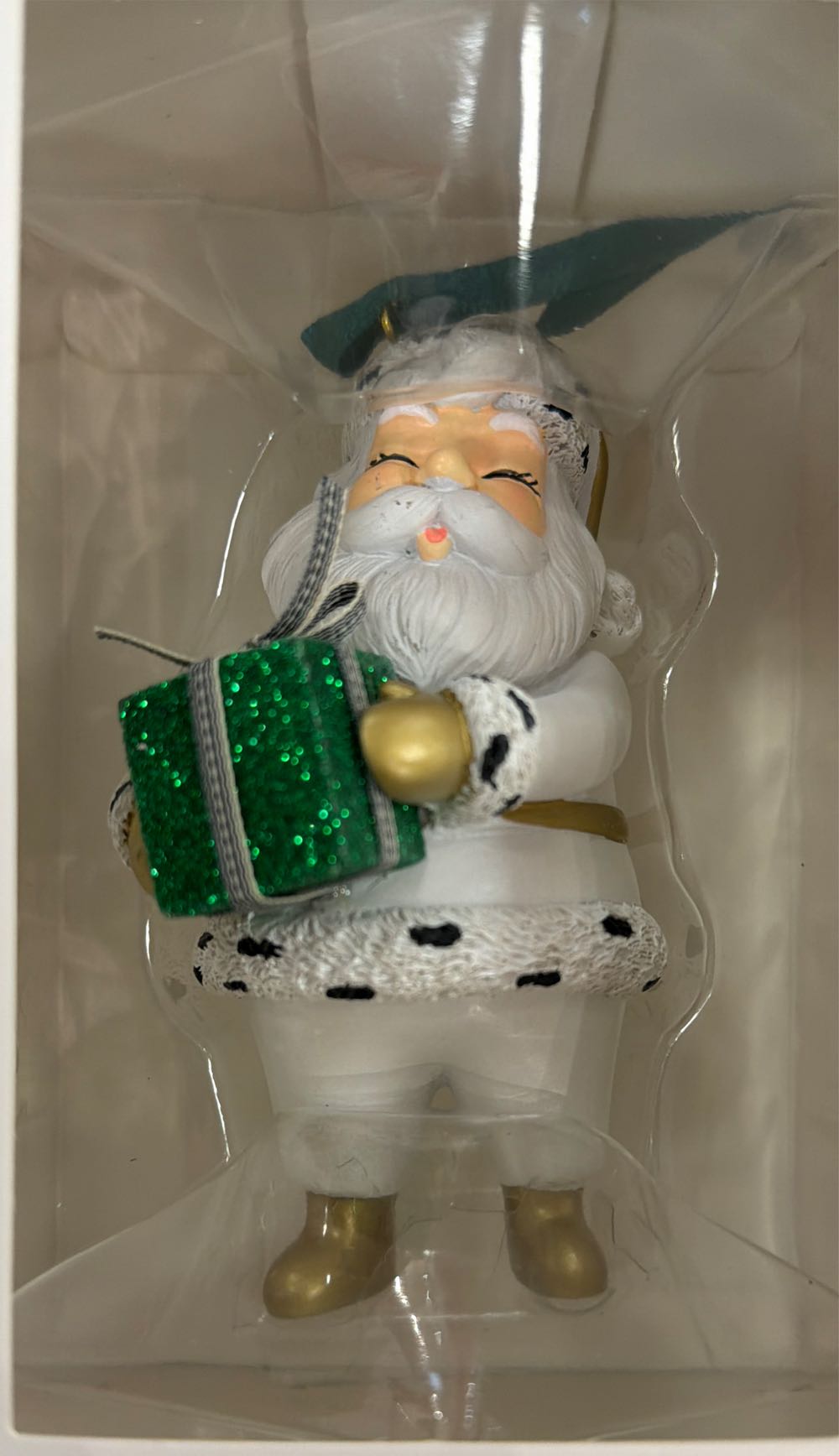 Signature Santa Hallmark Ornament - Santa ornament collectible [Barcode 661127047233] - Main Image 2