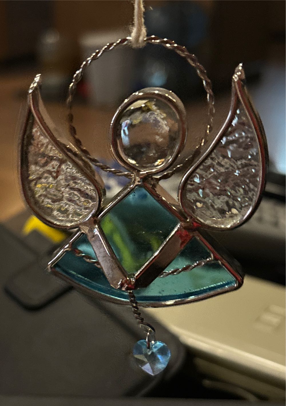 Harry Potter Hogwarts Light Up Snowglobe Hanging Ornament