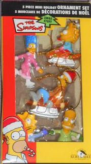 Simpsons Mini Set - The Simpsons (Minis) ornament collectible - Main Image 2