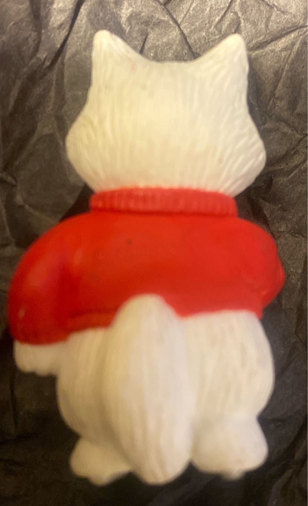 Merry Miniature Artic Fox Ice Skating - Merry Miniatures (Winter, Fox, Ice Skating) ornament collectible - Main Image 2