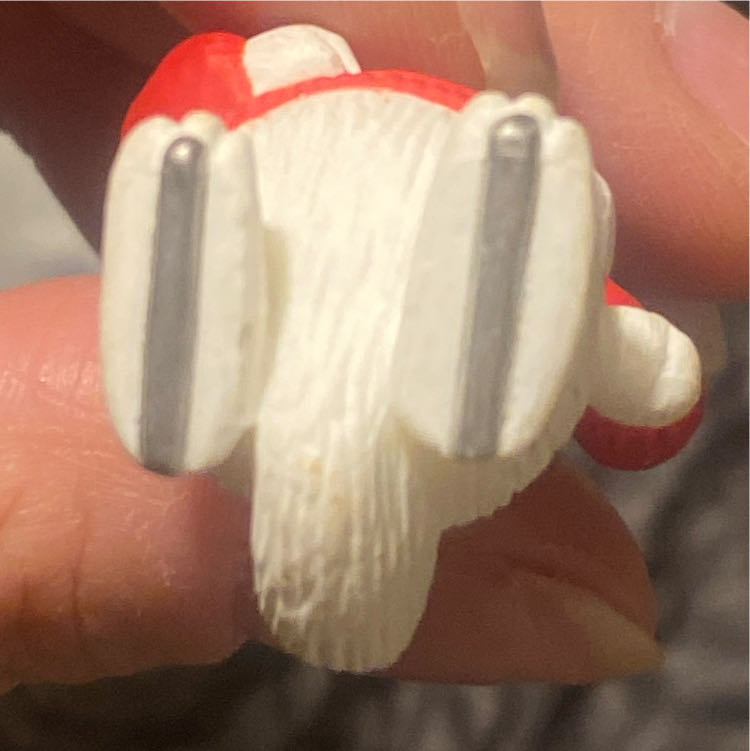 Merry Miniature Artic Fox Ice Skating - Merry Miniatures (Winter, Fox, Ice Skating) ornament collectible - Main Image 3