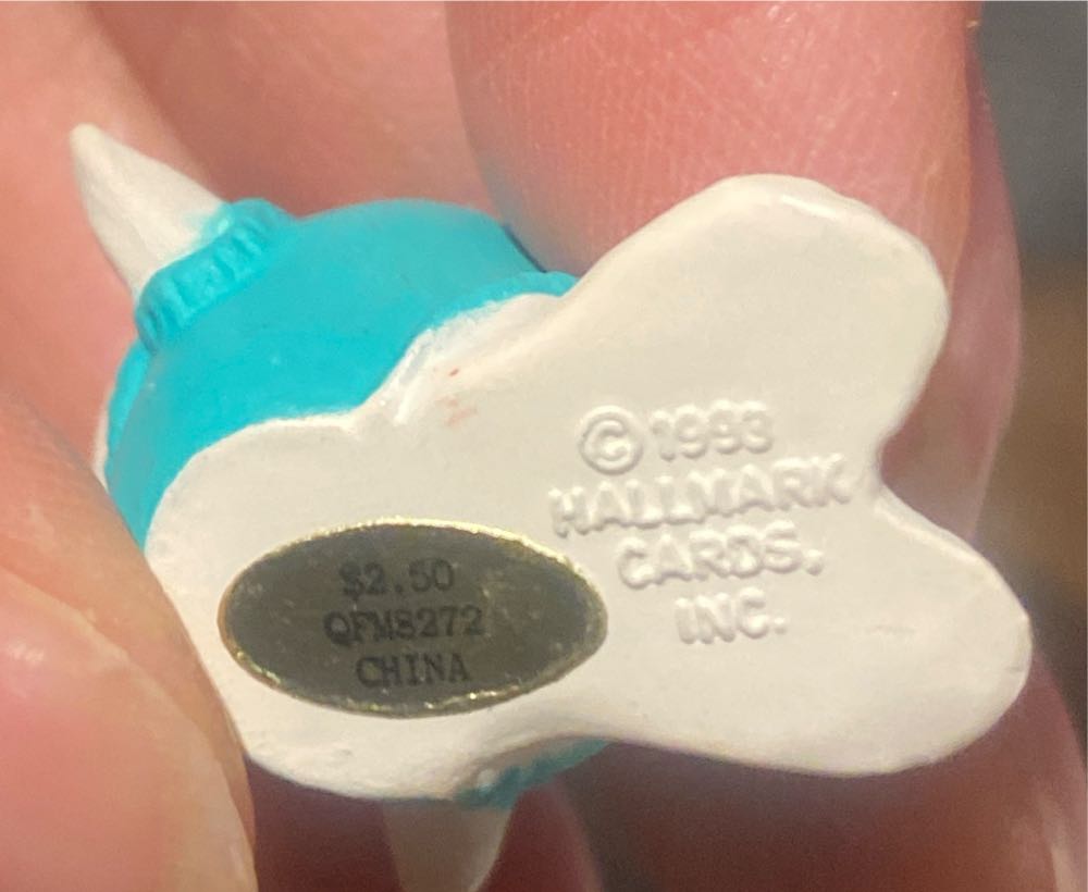 Merry Miniature White Seal Red Earmuffs - Merry Miniatures (Seal, Winter) ornament collectible - Main Image 4