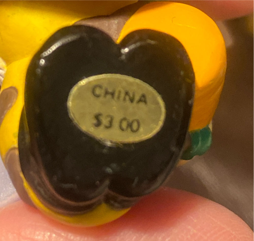 Merry Miniature Santa Bee With Honey - Merry Miniatures (Bee, Honey, Santa Hat) ornament collectible - Main Image 4