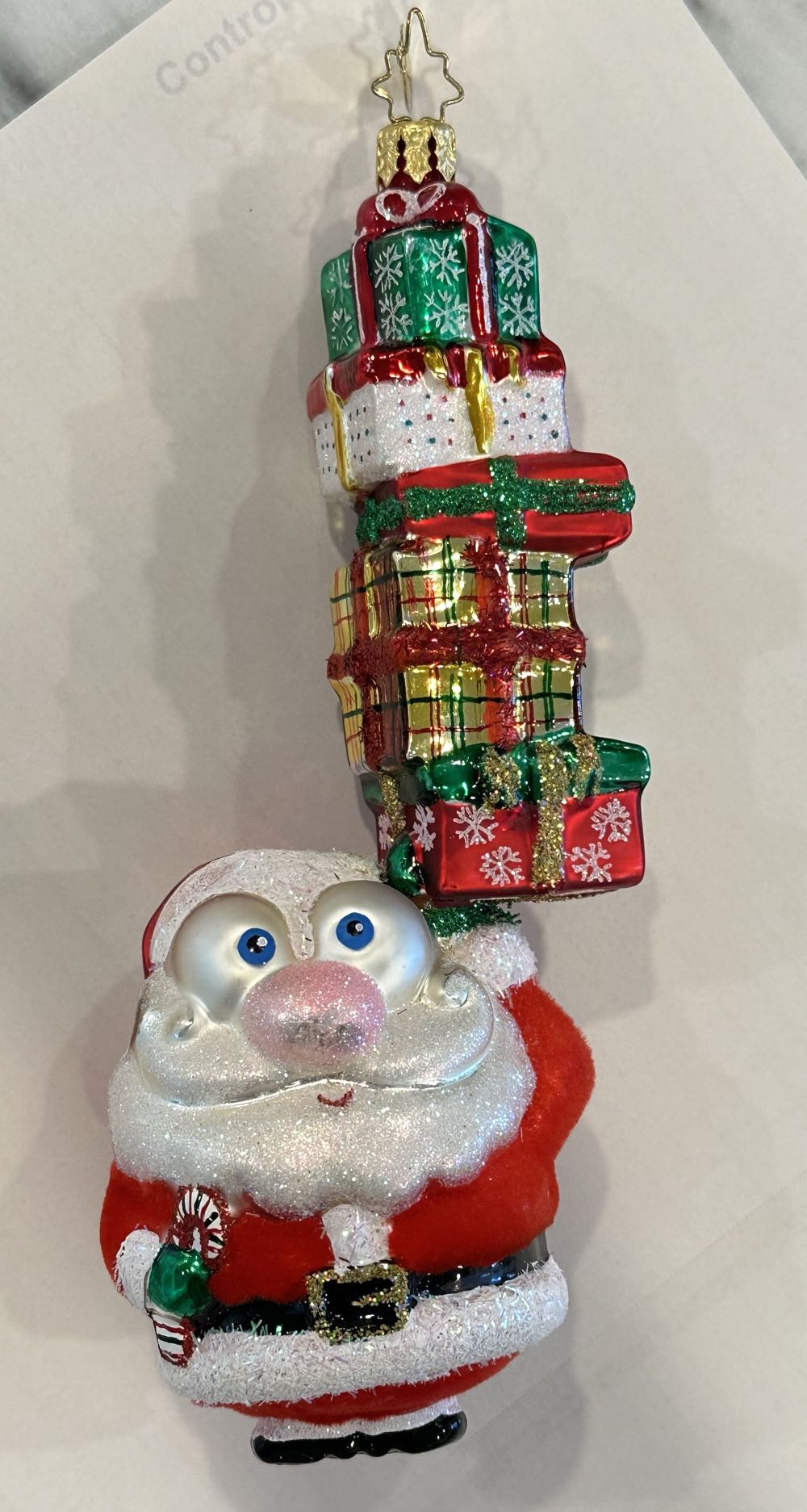 Google Stack  (Radko) ornament collectible [Barcode 645001407870] - Main Image 2