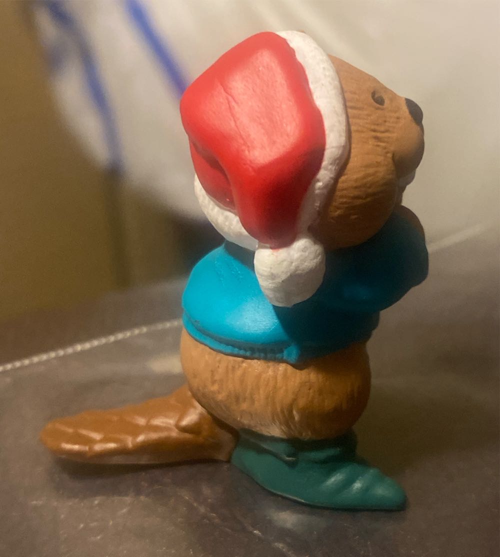 Merry Miniature Toymaker Beaver 375QFM8289 - Merry Miniatures (Christmas, Beaver, Toys) ornament collectible - Main Image 2