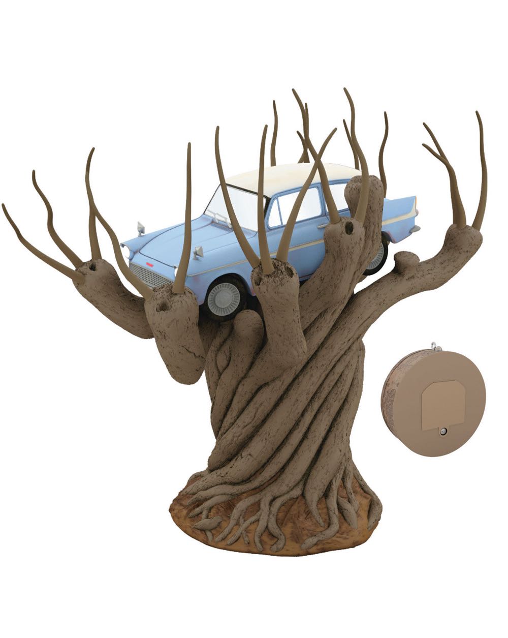 Flying Ford Anglia In The Whomping Willow - Harry Potter And The Chamber Of Secrets (Movie) ornament collectible [Barcode 661127022001] - Main Image 2