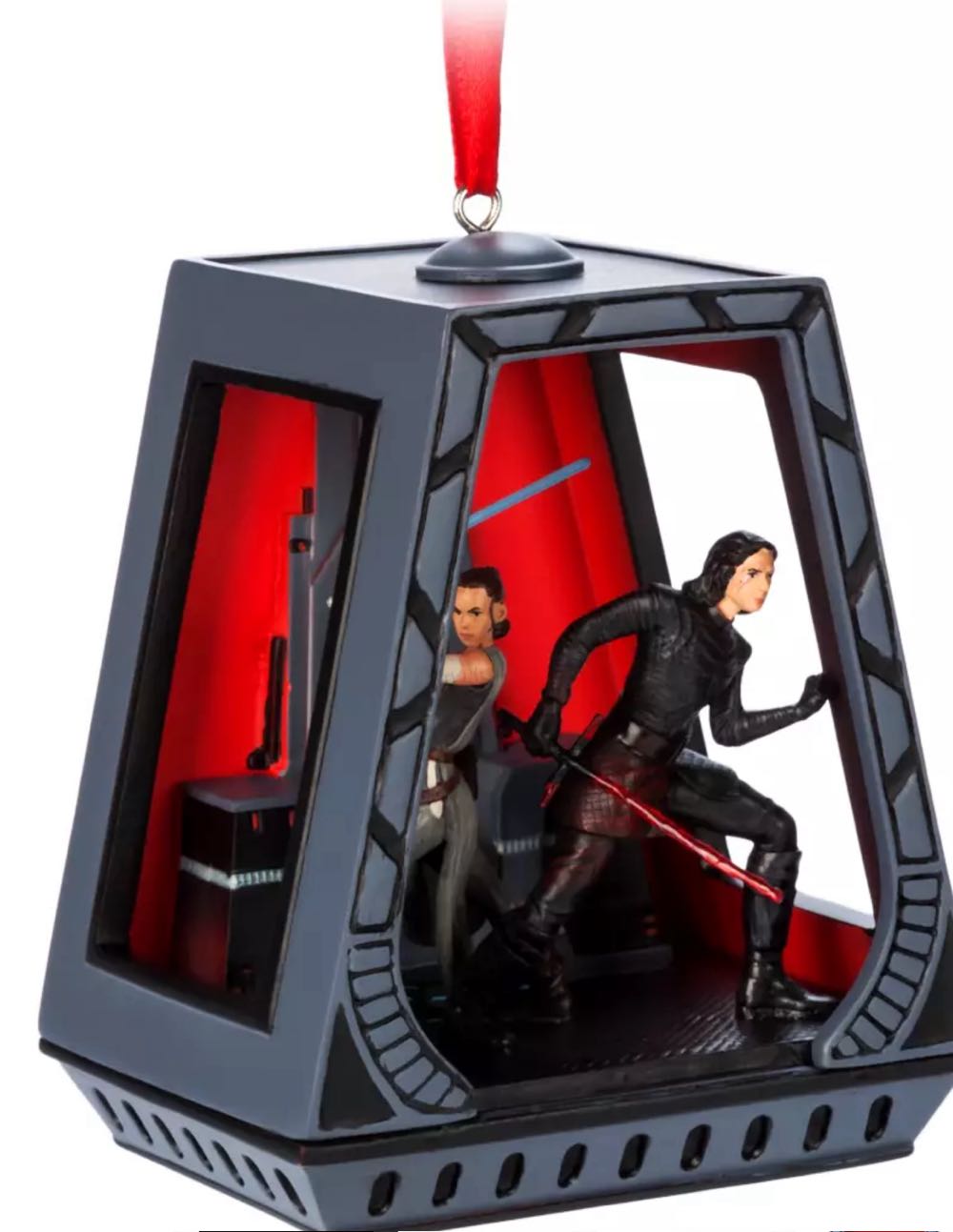 Star Wars: The Last Jedi - Rey and Kylo Ren - Star Wars: The Last Jedi (Movie) ornament collectible [Barcode 400977728622] - Main Image 2
