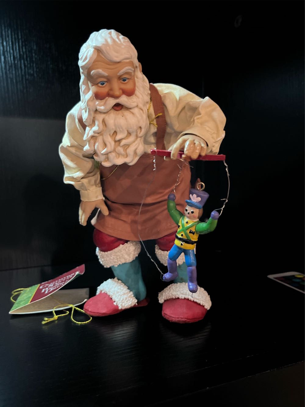 Santa on Julia Red Sphere*