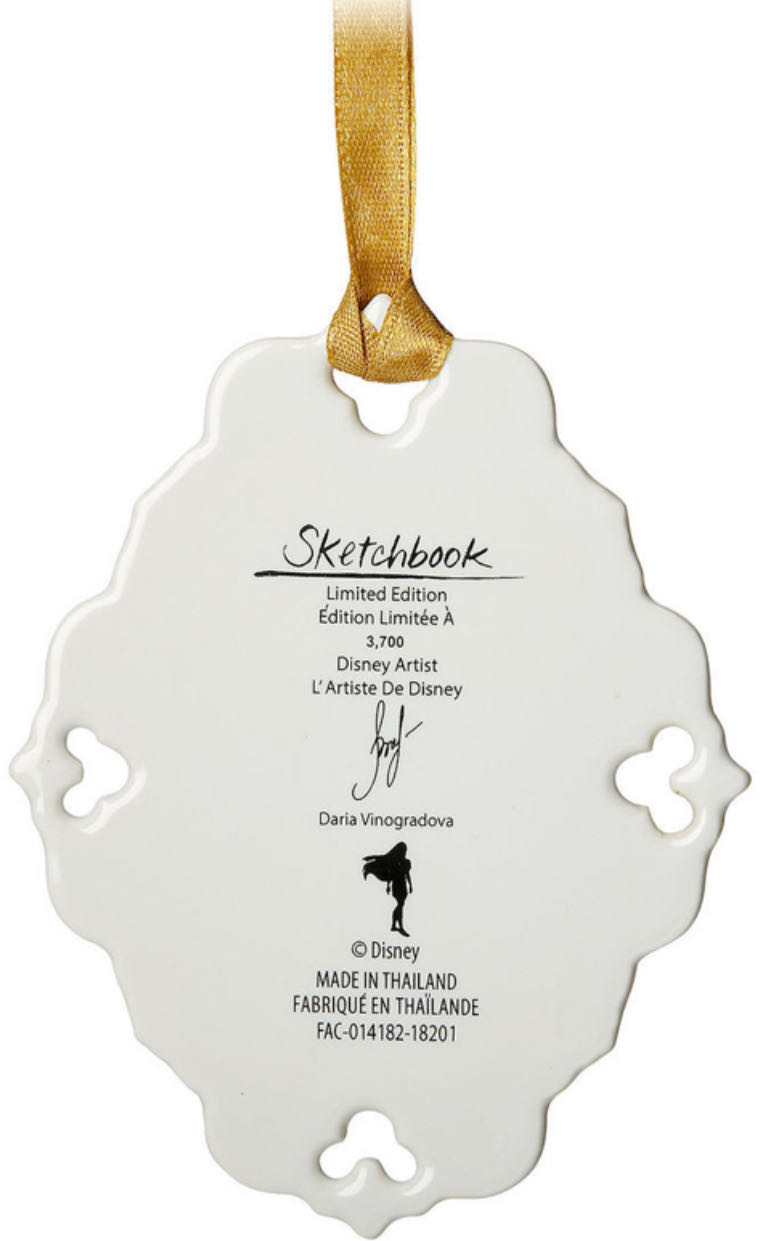 Pocahontas Sketchbook Ornament & Lithograph Set Limited Edition - Pocahontas (Disney Princess) ornament collectible [Barcode 465069763066] - Main Image 2