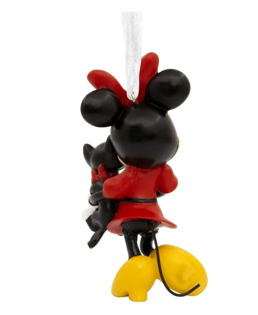 Minnie Mouse Holding Kitten - Minnie Mouse (Disney) ornament collectible [Barcode 661127058697] - Main Image 2