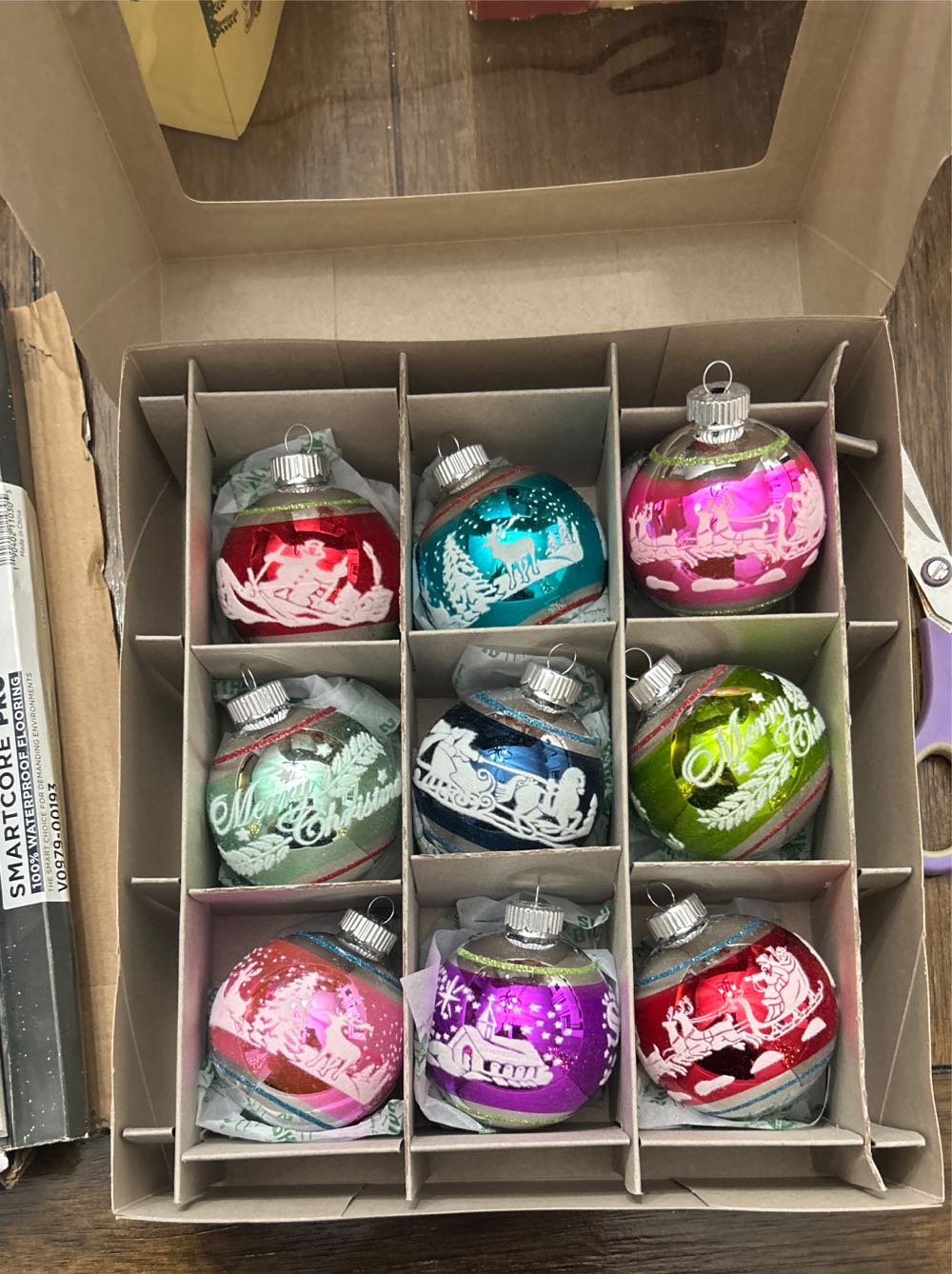 Radio Shiny Bright - Radko Shiny Brite (Retro Tree) ornament collectible [Barcode 83037109001499] - Main Image 2