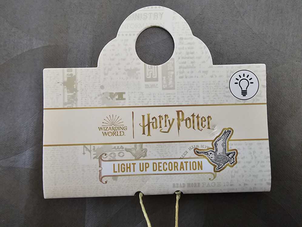 Harry Potter Hogwarts Light Up Snowglobe Hanging Ornament  ornament collectible - Main Image 3
