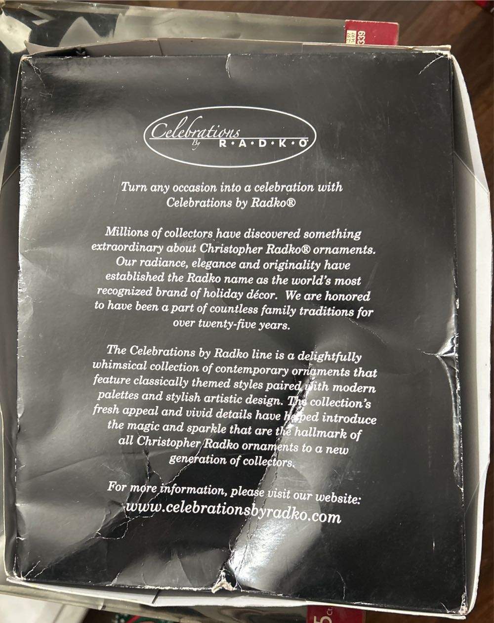 Radko Celebrations - Radko Celebrations (Retro Tree) ornament collectible [Barcode 026301587187] - Main Image 3