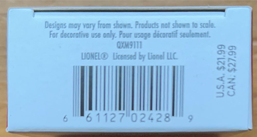 Lionel 221 Steam Locomotive And Tender With 2431 Observation Car - Trains (Lionel Trains) ornament collectible [Barcode 661127024289] - Main Image 3