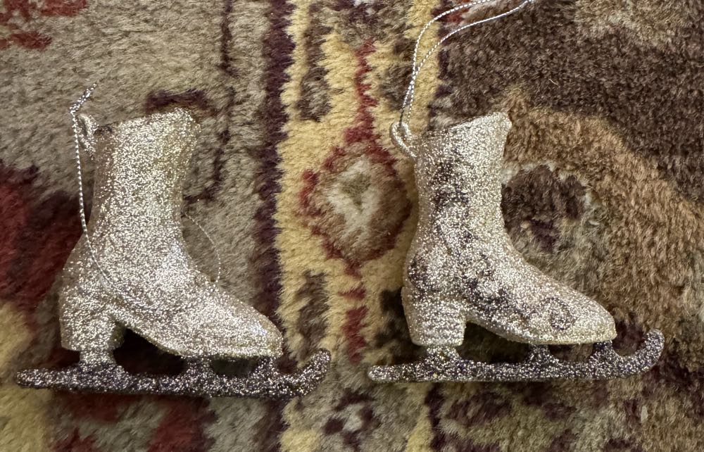 Ice Skates Glitter x 2* - Ice Skates (Ice Skates) ornament collectible - Main Image 2