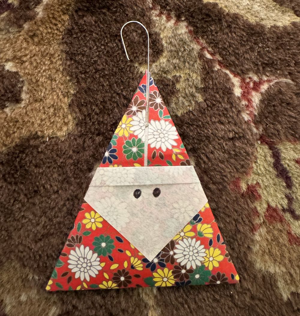 Clear plastic with green crushed fill*