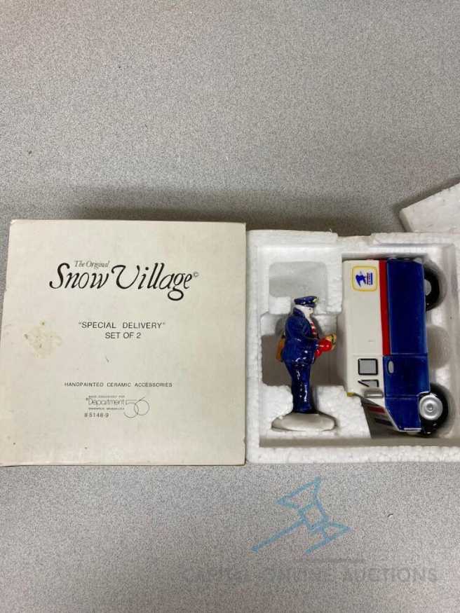 Dept. 56 - Special Delivery # - Original Snow Village ornament collectible - Main Image 4