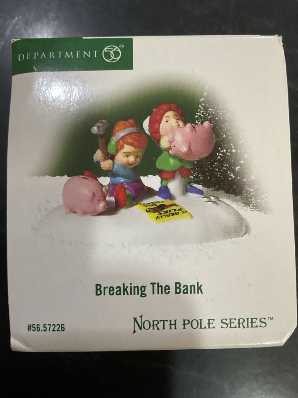 Breaking The Bank - North Pole Series Accessory ornament collectible [Barcode 734409429208] - Main Image 2