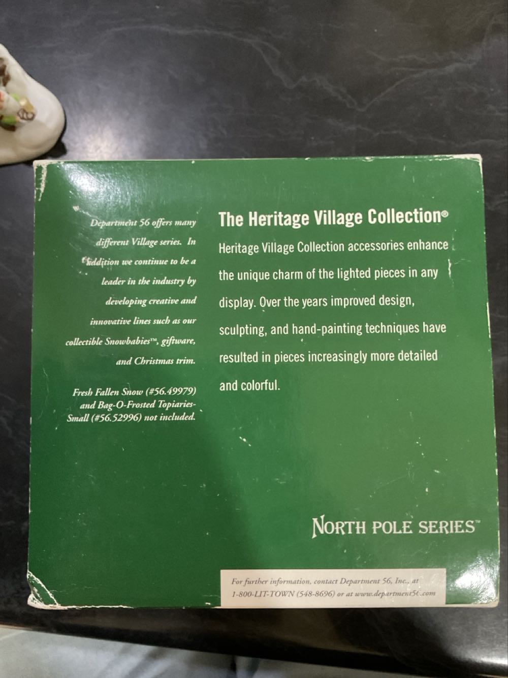 Mrs. Claus Cookies And Milk - North Pole Series Accessory ornament collectible [Barcode 734409242807] - Main Image 3