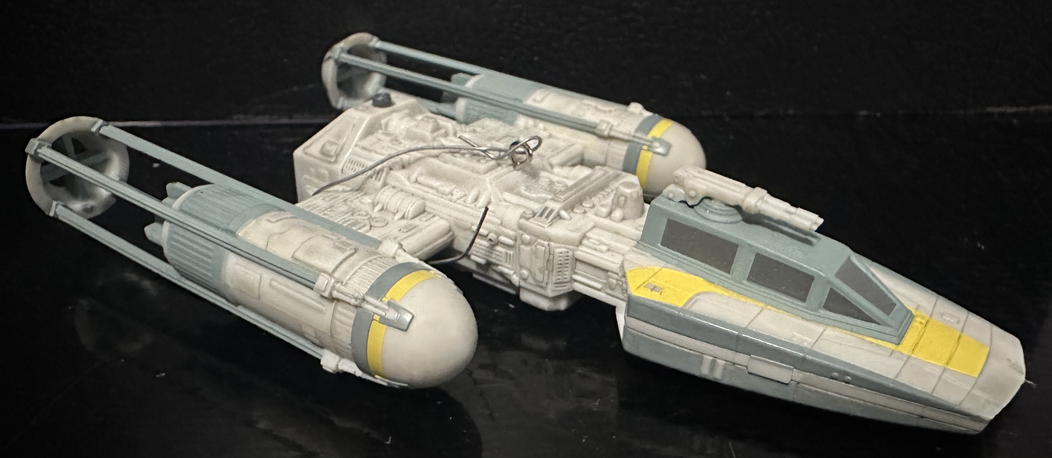 Y-Wing Starfighter - Keepsake (Star Wars) ornament collectible [Barcode 763795978090] - Main Image 3