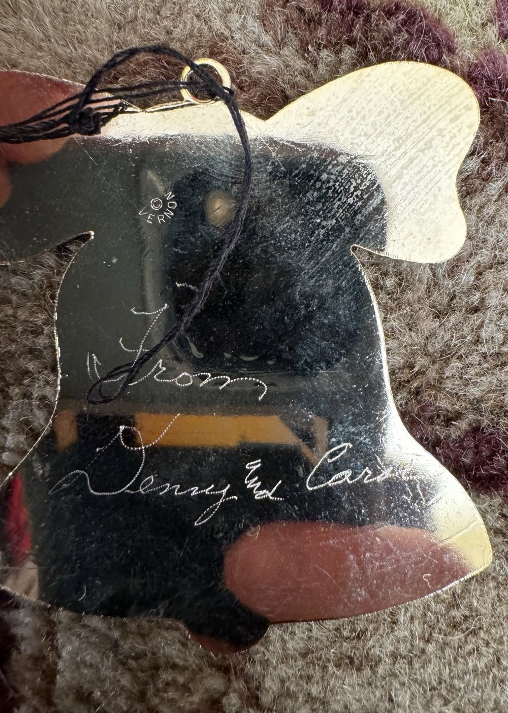 Merry Christmas Brass Bell* - Jason childhood (Jason childhood) ornament collectible - Main Image 2