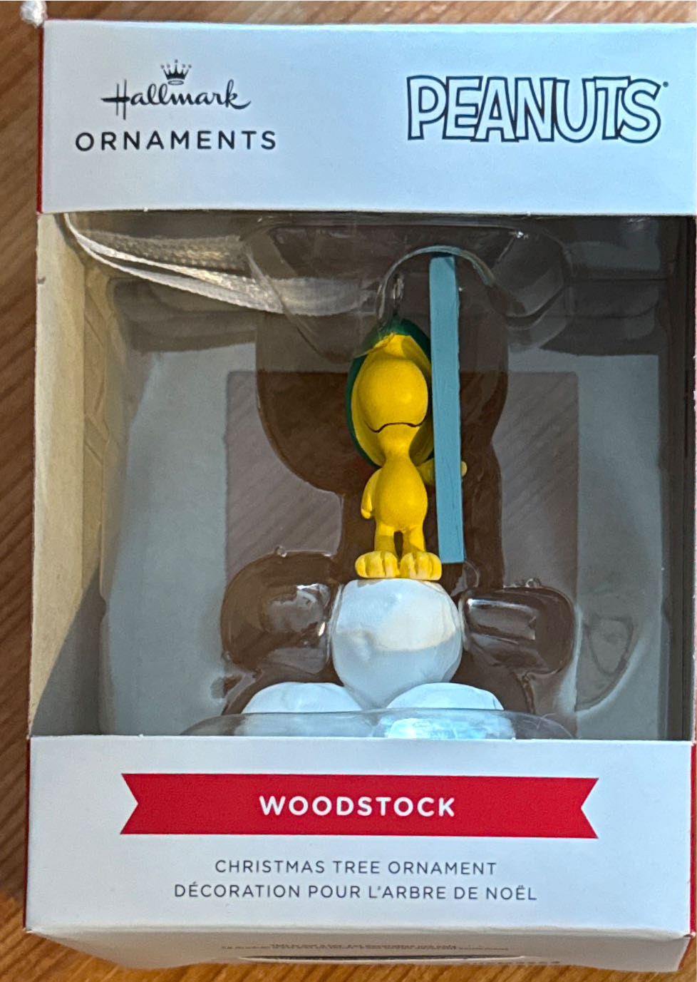 Hallmark Peanuts Woodstock On Snowballs Christmas Ornament  ornament collectible [Barcode 661127046564] - Main Image 2
