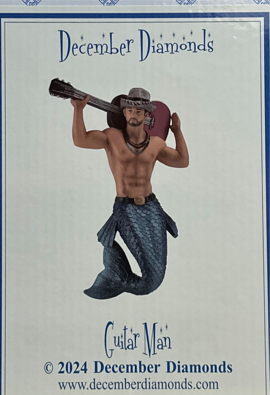 Guitar Man - Merman ornament collectible [Barcode 807962554608] - Main Image 2