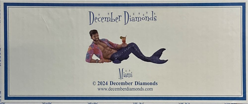 December Diamonds Miami Man Ornament  ornament collectible [Barcode 807962554646] - Main Image 2