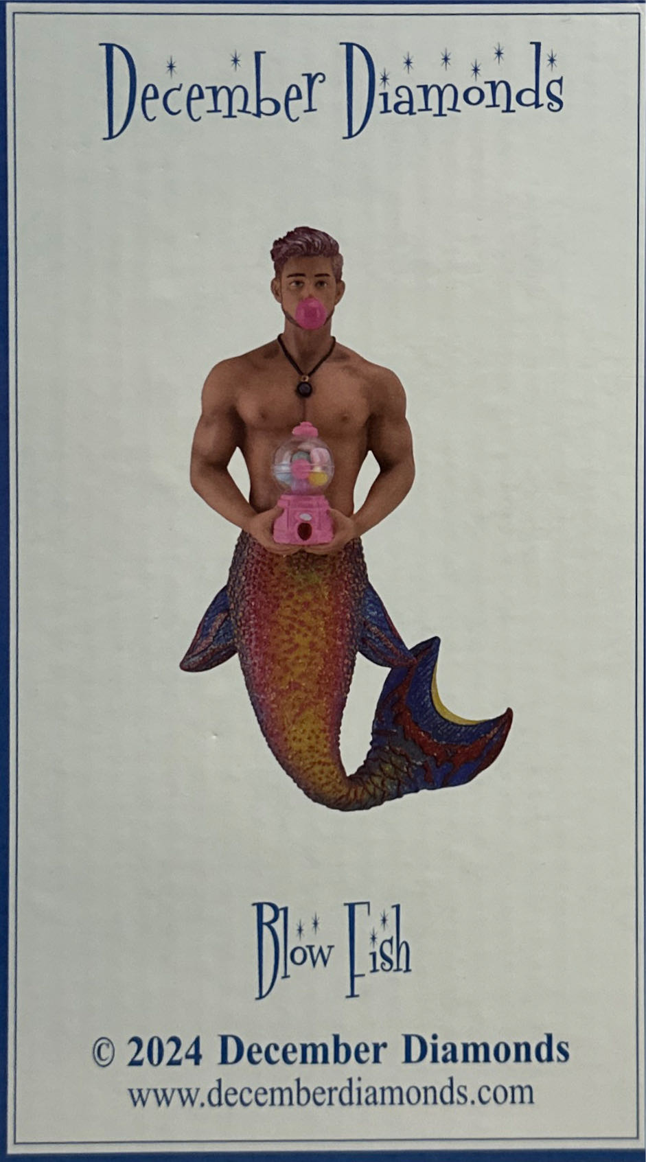 Blow Fish - Mermen (One World, One Ocean, Let’s Protect It!) ornament collectible [Barcode 807962554639] - Main Image 2
