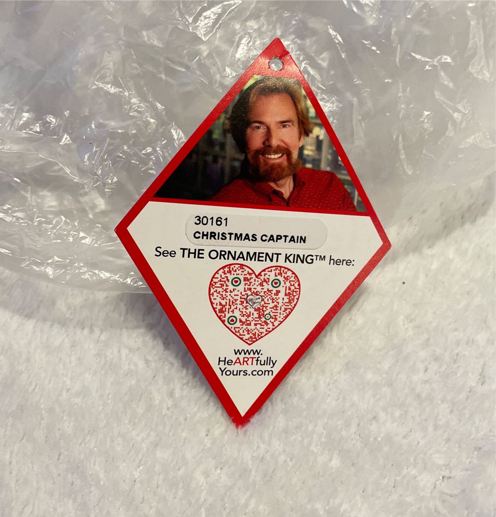 HY Christmas Captain  ornament collectible - Main Image 2