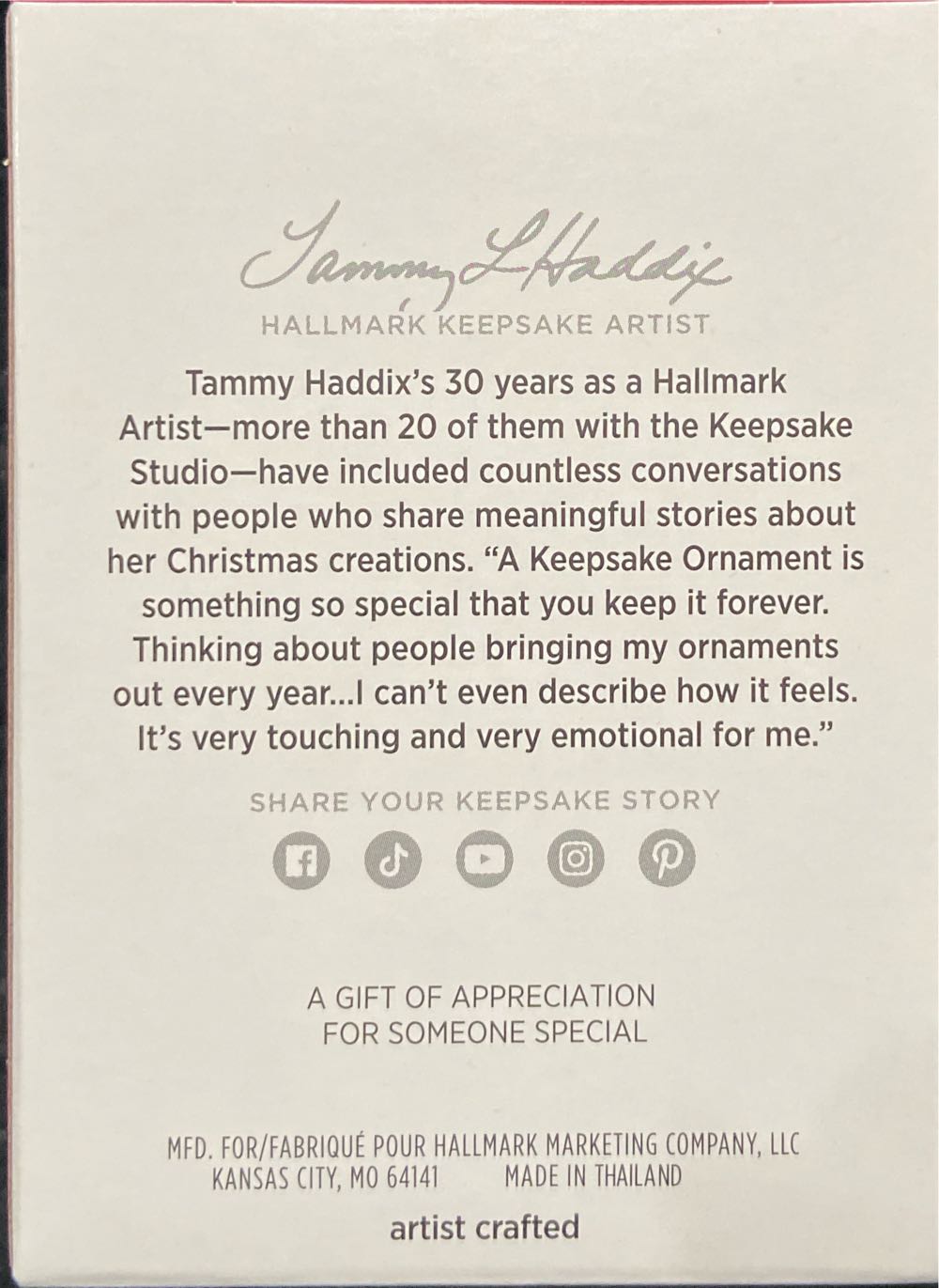 2024 What A Gift  ornament collectible - Main Image 2