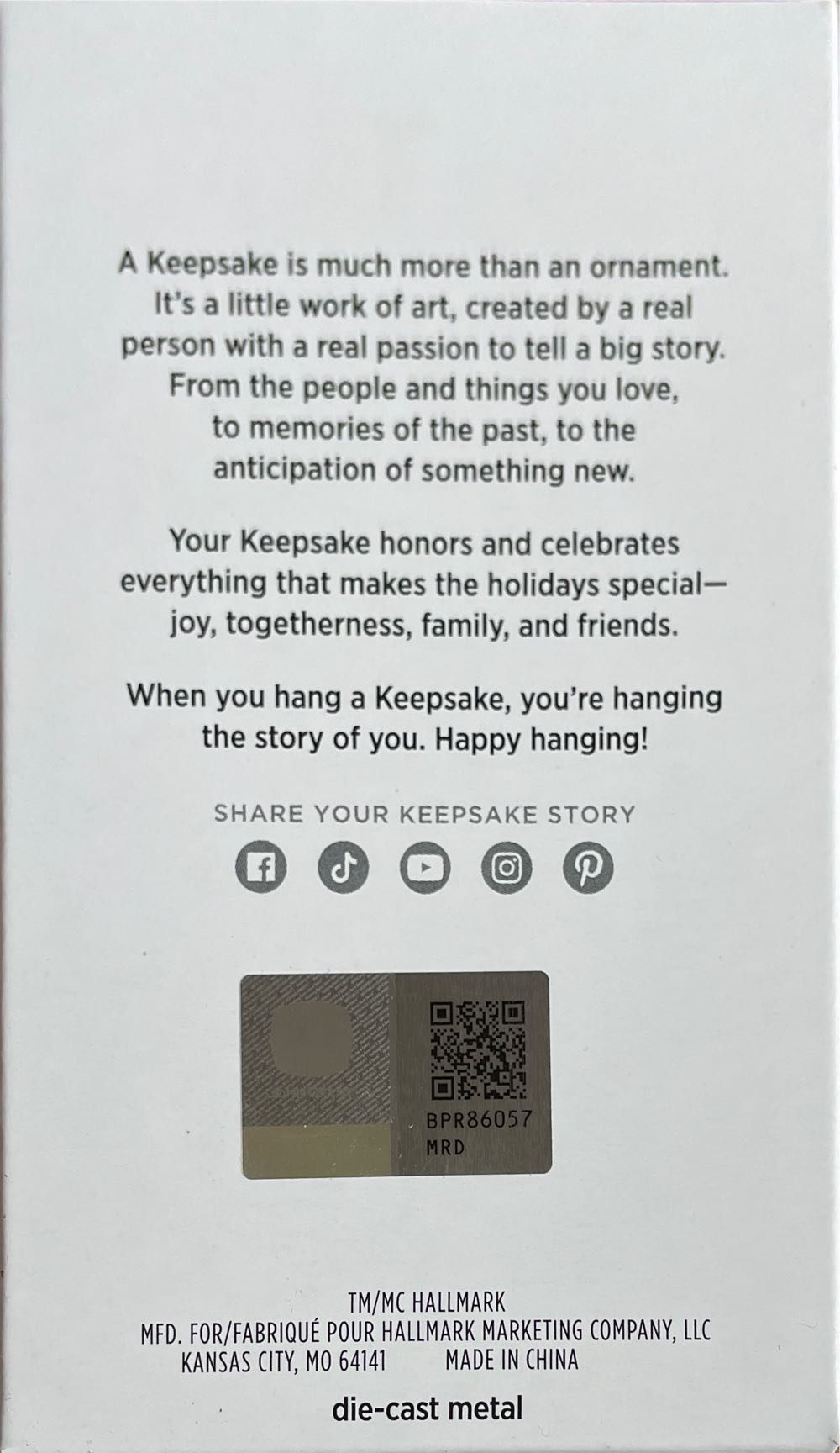 John Deere 7R 350 Tractor - Tractor (John Deere) ornament collectible [Barcode 661127022049] - Main Image 2